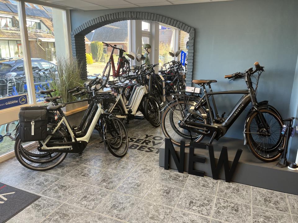 Veel keuze in elektrische fietsen bij Vliek in Ermelo! Veel keuze in elektrische fietsen bij Vliek in Ermelo!