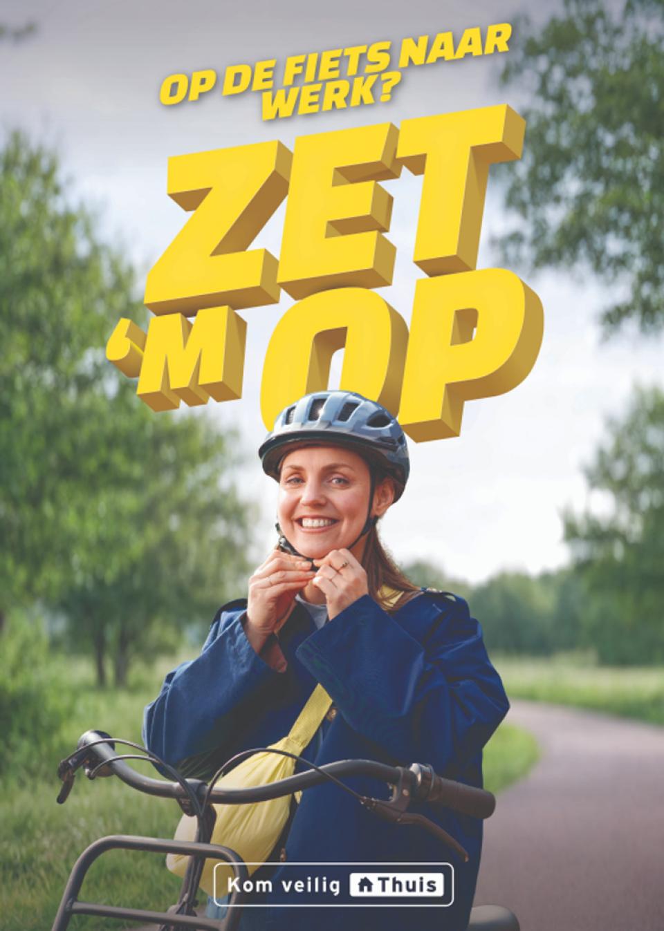 Fietshelmactie van start 15 april!