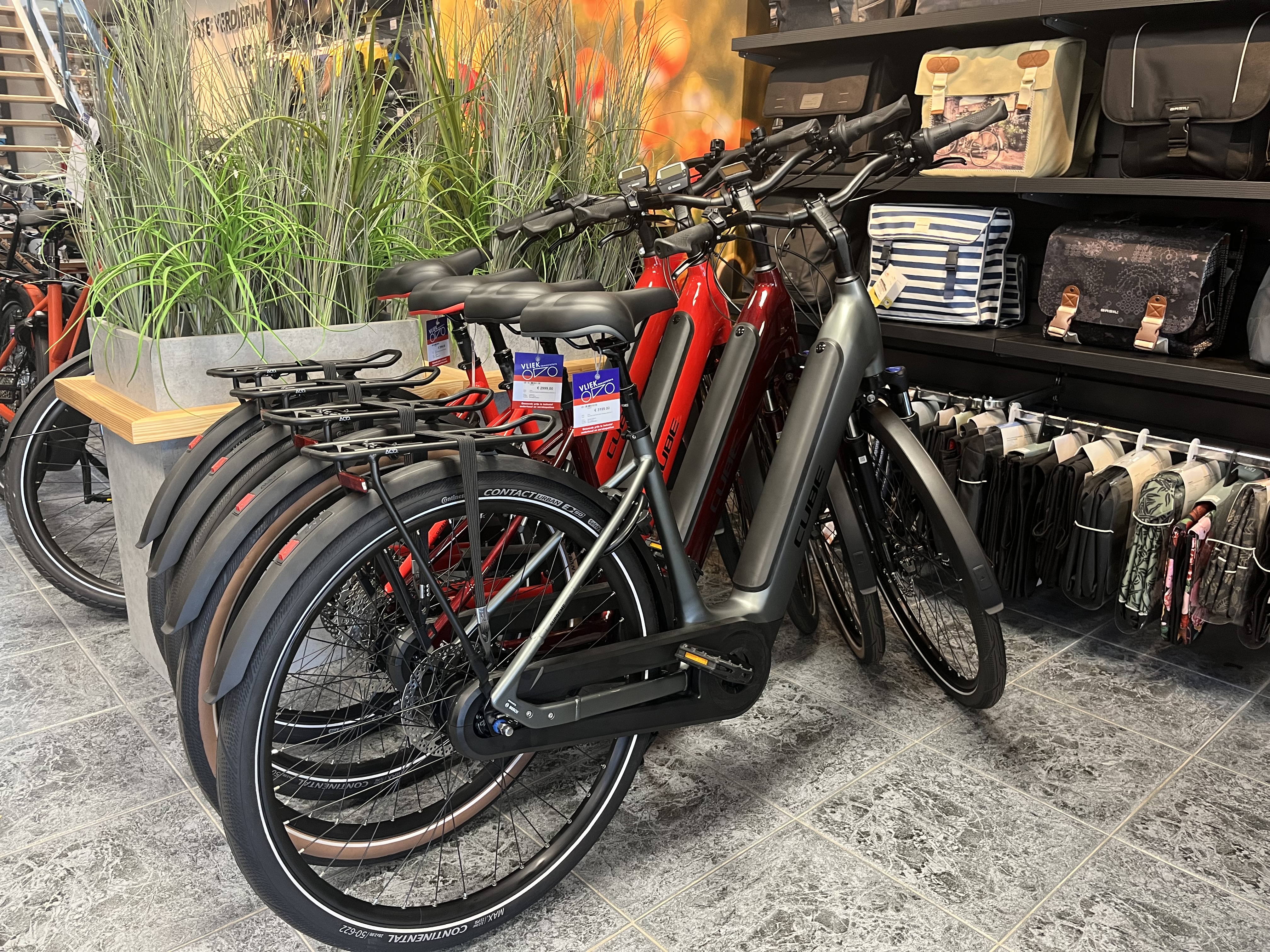 Veel in elektrische fietsen bij Vliek in Ermelo! Onbezorgd fietsplezier!
